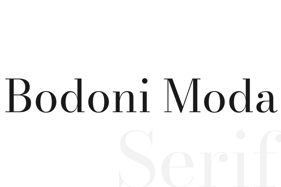 Bodoni Moda